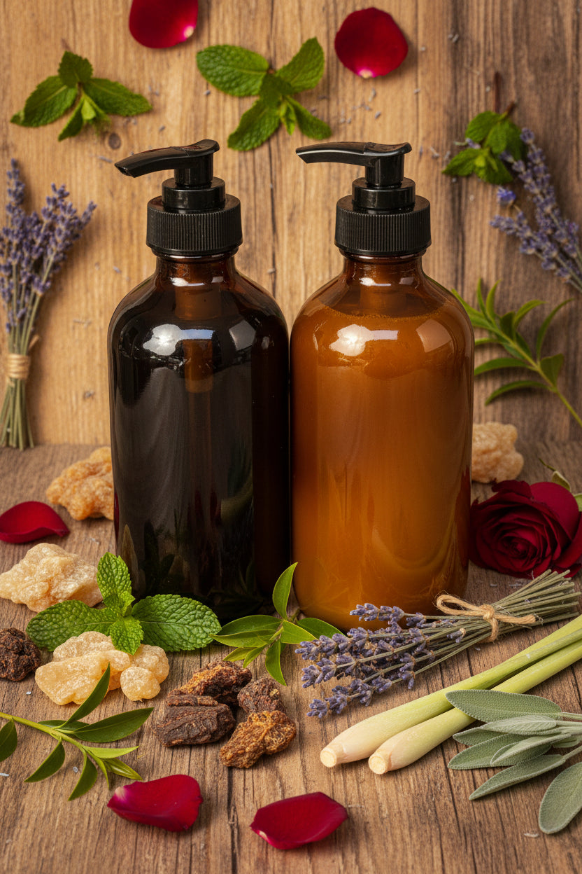 Raw Black Soap Shampoo