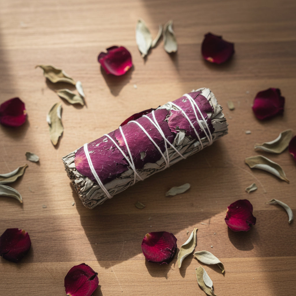 White Sage w Rose